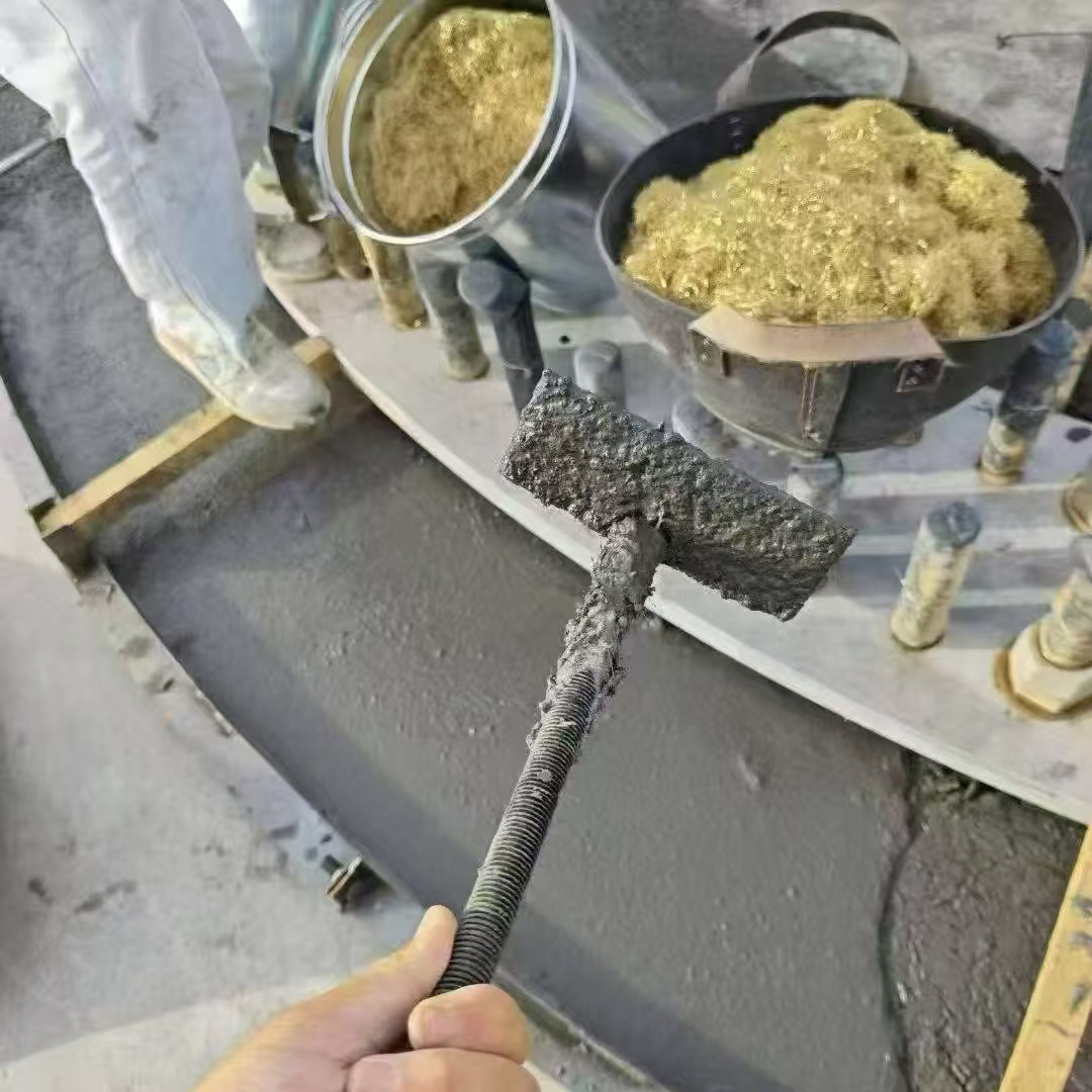 正阳C120钢纤维高强无收灌浆料 轧机压缩机汽轮机发电机锻压设备底座灌浆材料